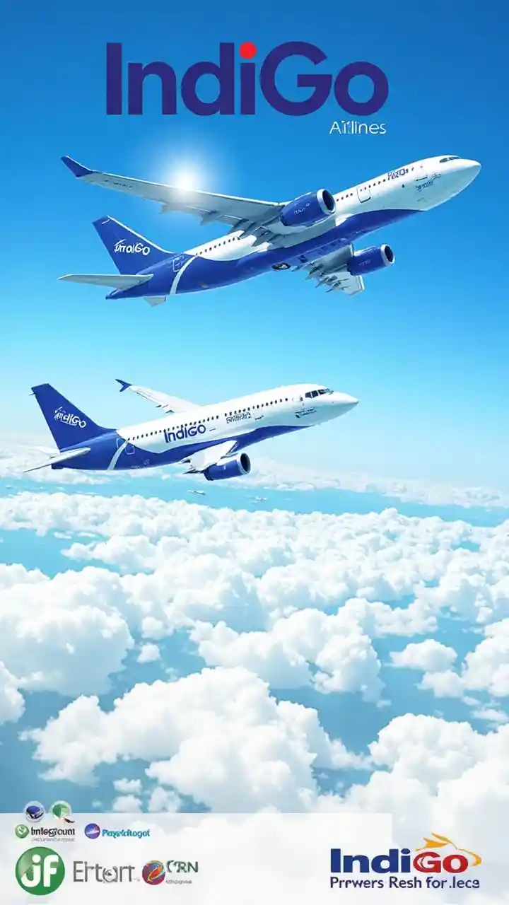 Poster von Indigo Airlines
