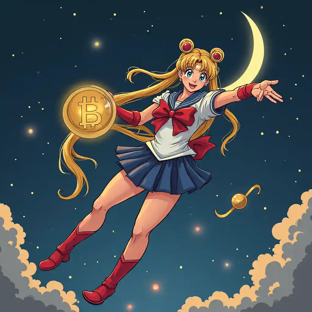 Bitcoin ya Sailor Moon