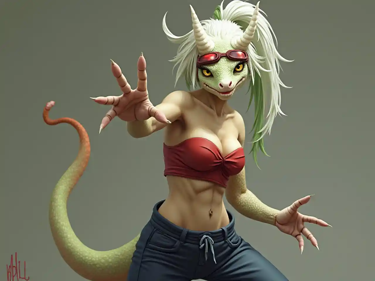 Thằn Lằn Cô Gái