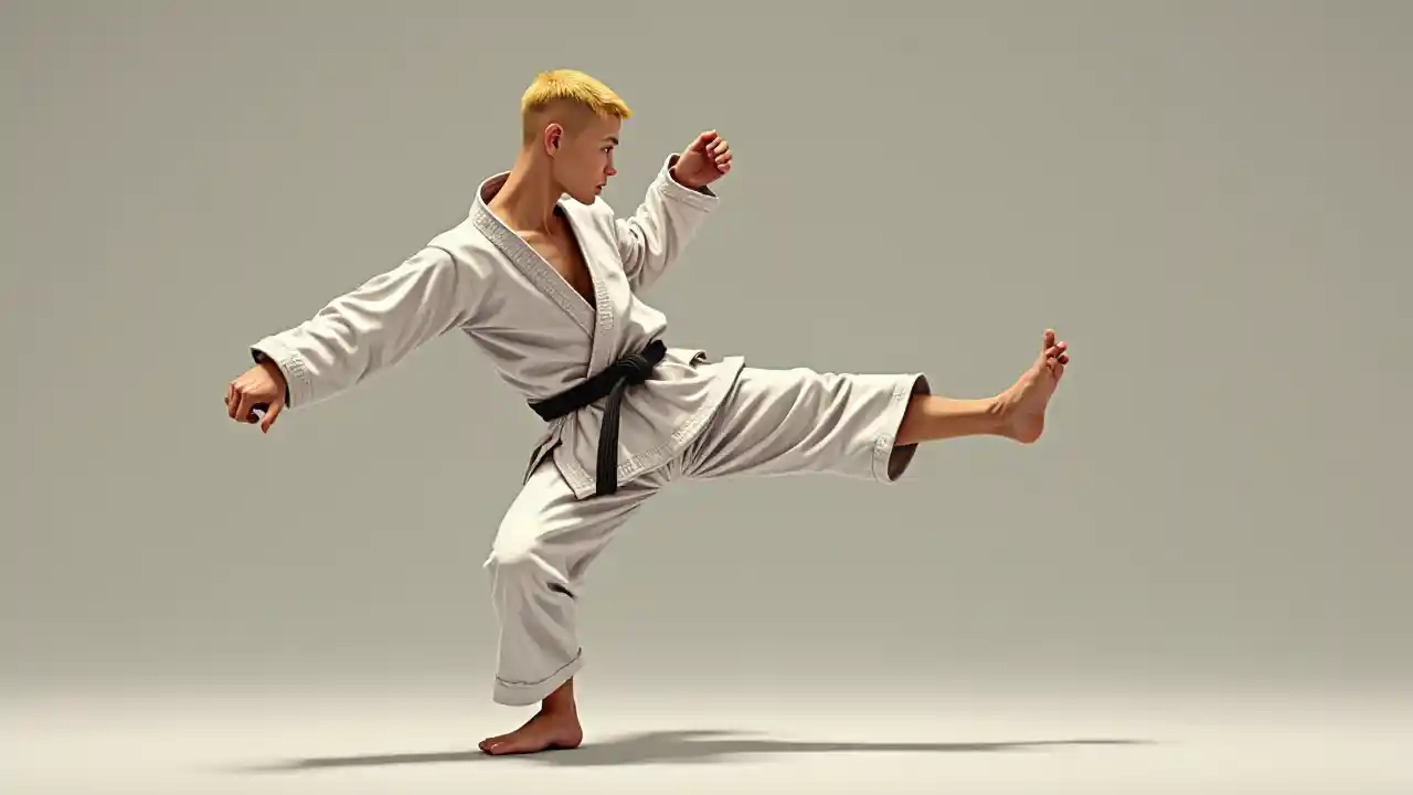Sarışın Karate Savaşçısı