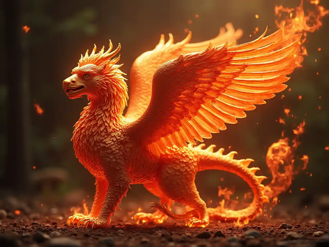 Phoenix Lion
