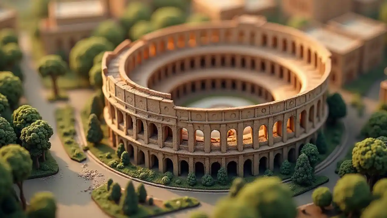 Sanaa Ndogo ya Jumba la Waroma