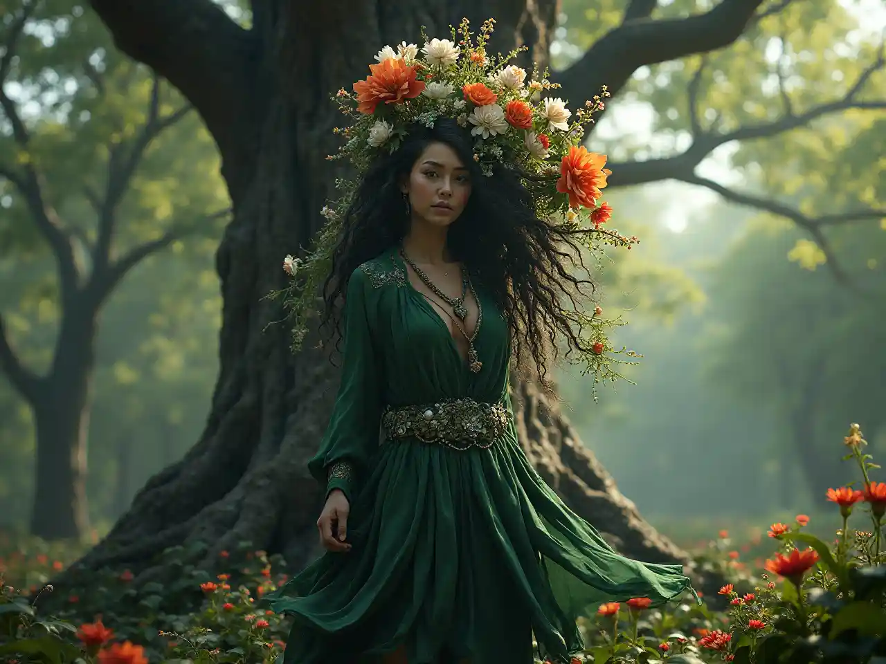 The Art of the Forest Dewa-Dewi