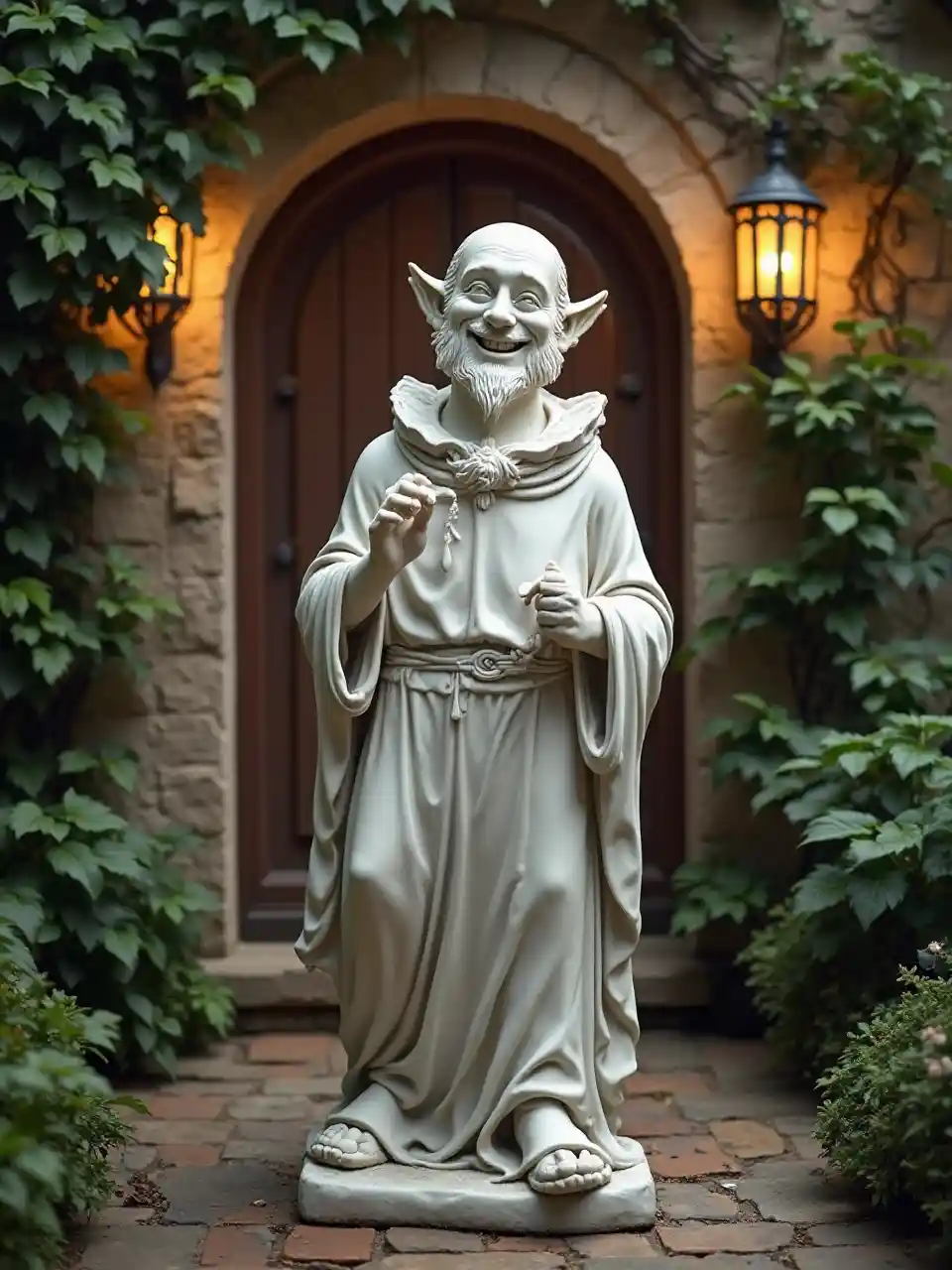 تمثال رخامي خيالي