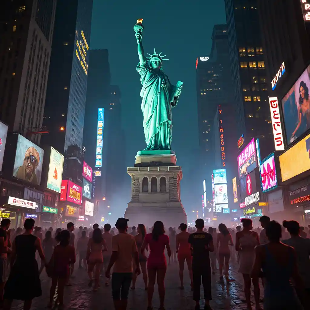 ノスタルジックな80年代のシーン