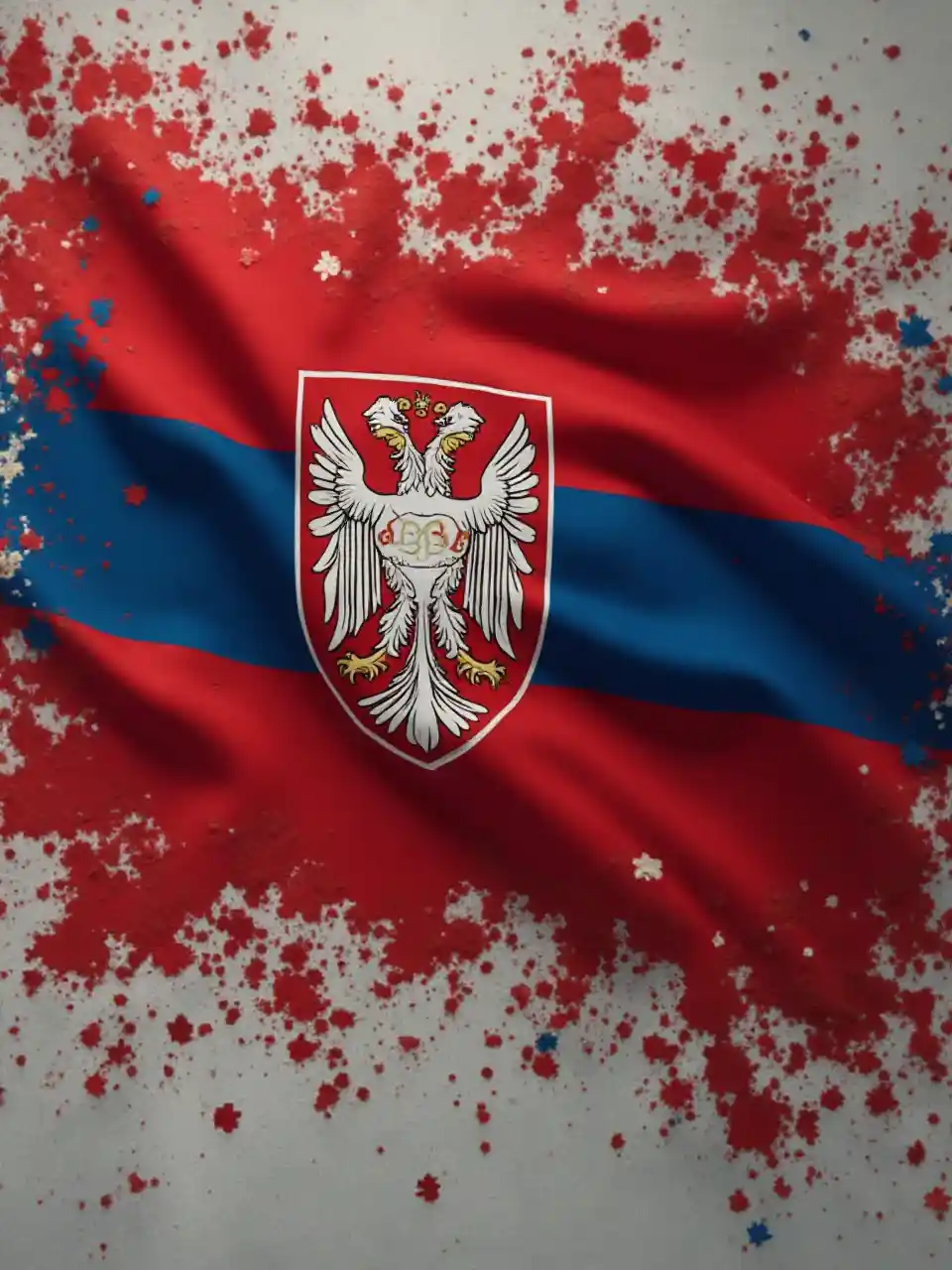 Muundo wa Bendera ya Serbia