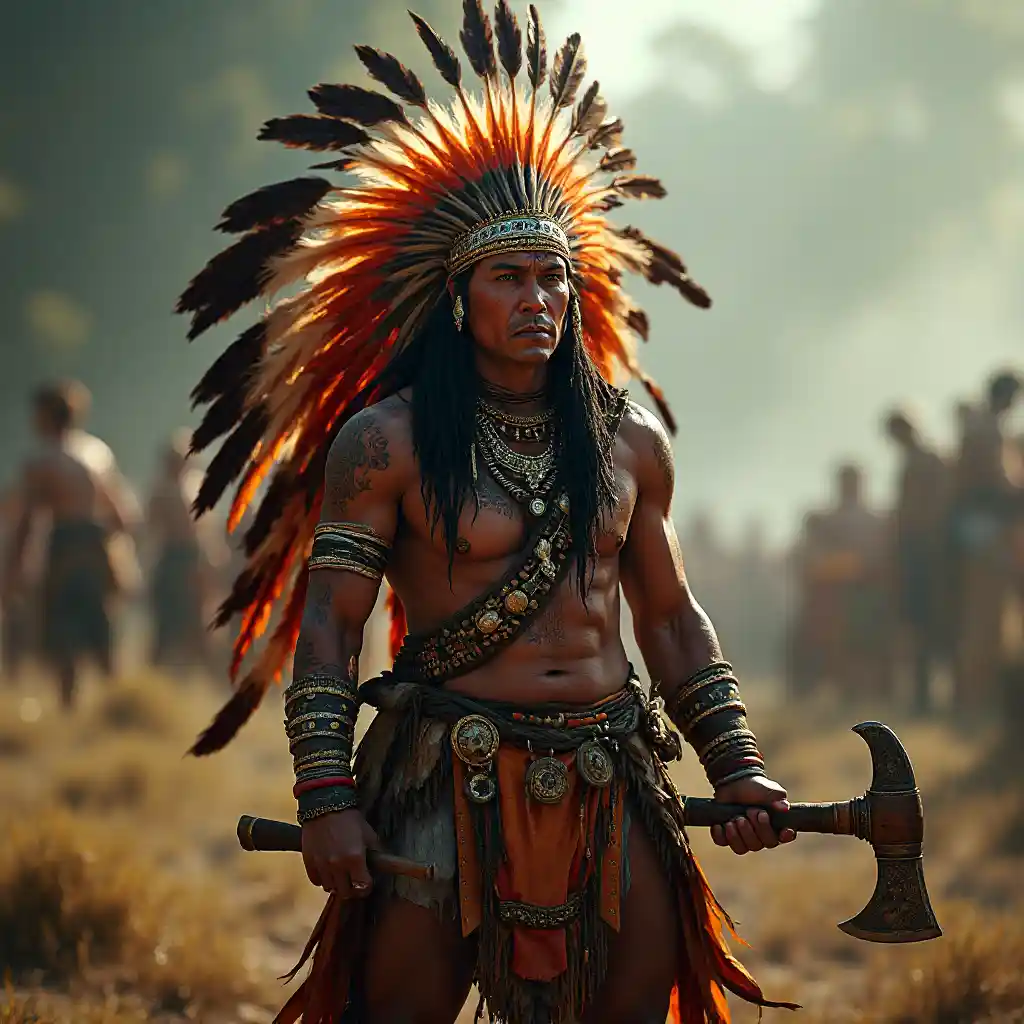 Escaparate del guerrero apache