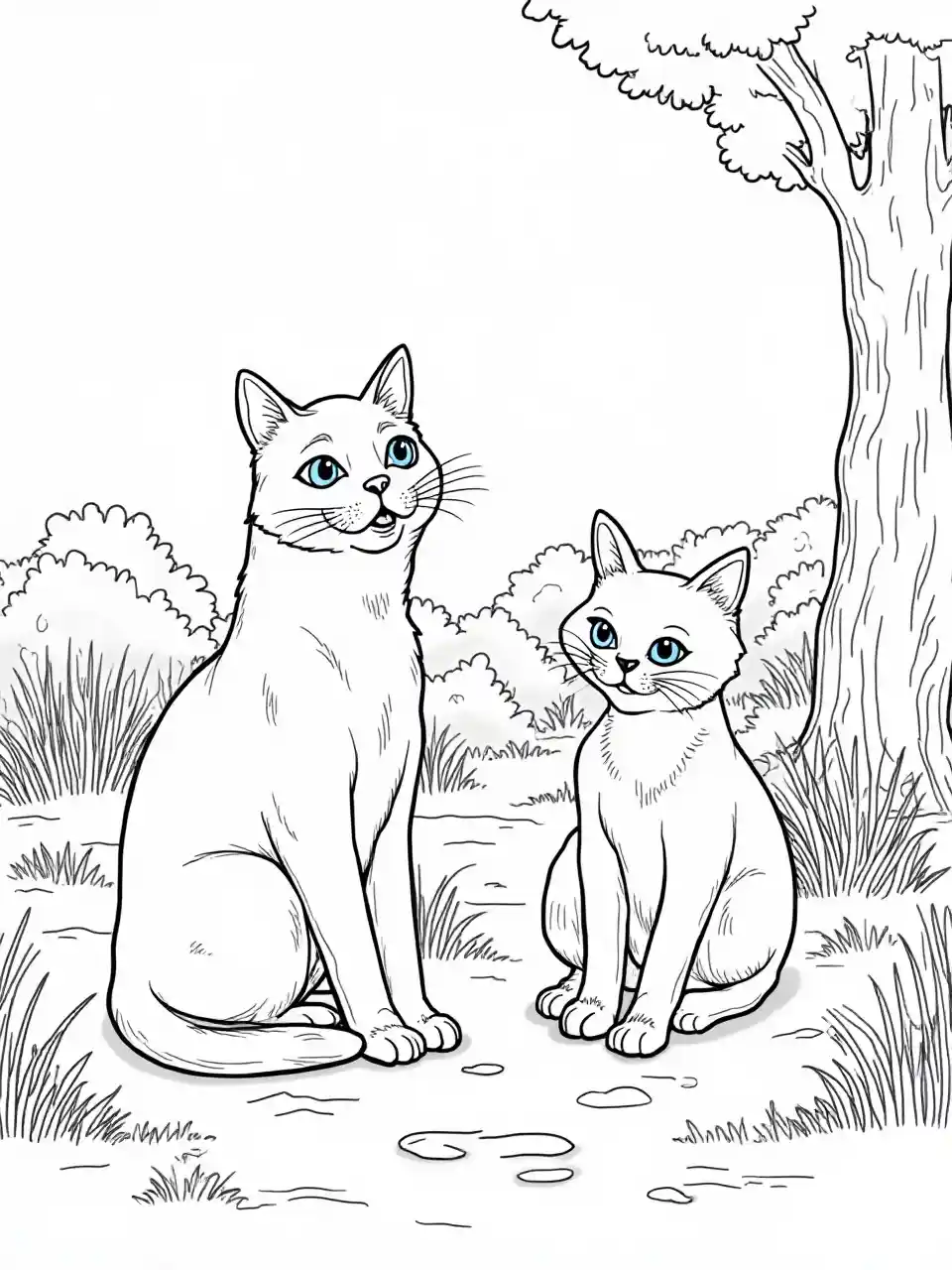 Coloring Cats