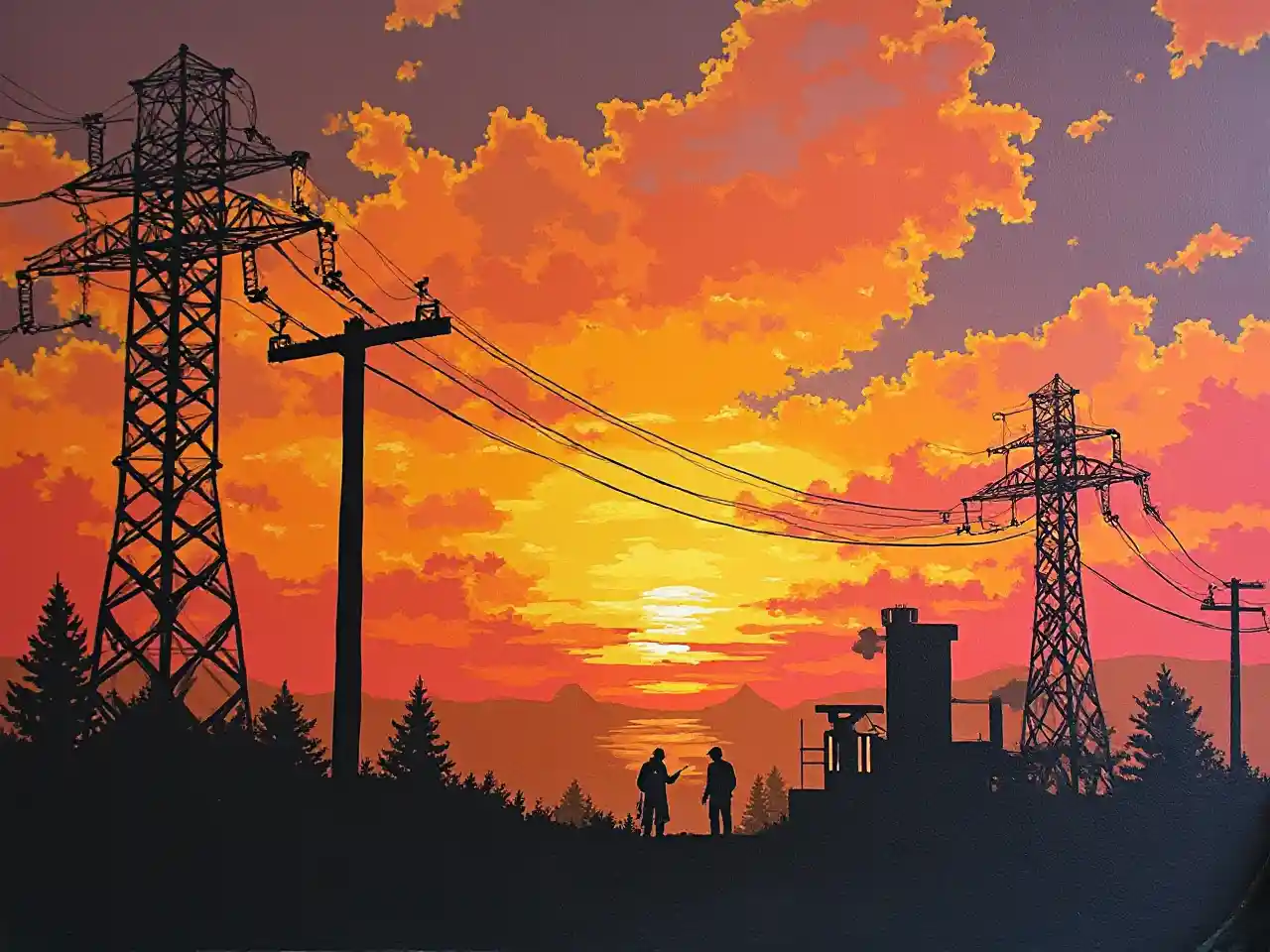 مشروع جدارية الغروب