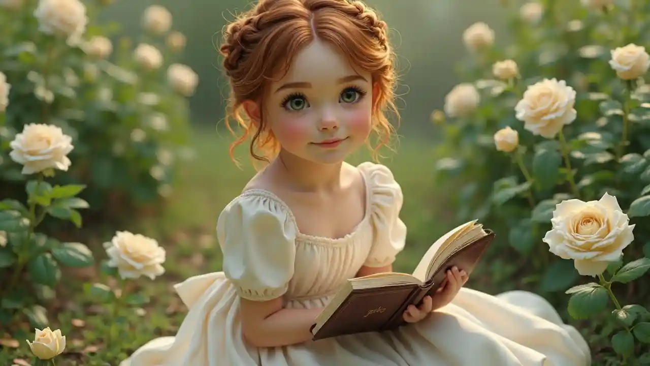 Ragazza del giardino