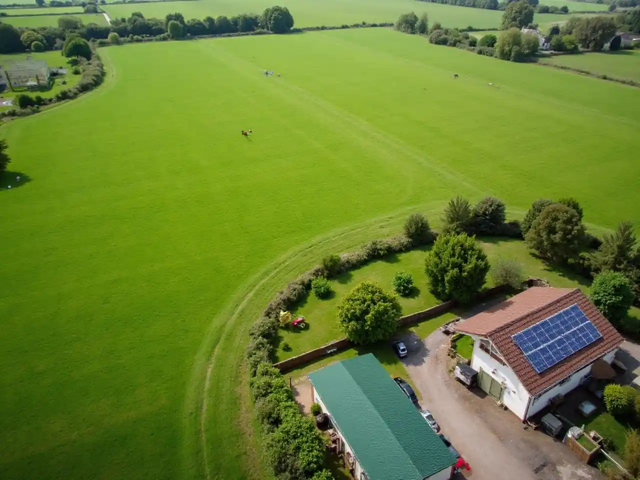 Peternakan sapi perah Inggris