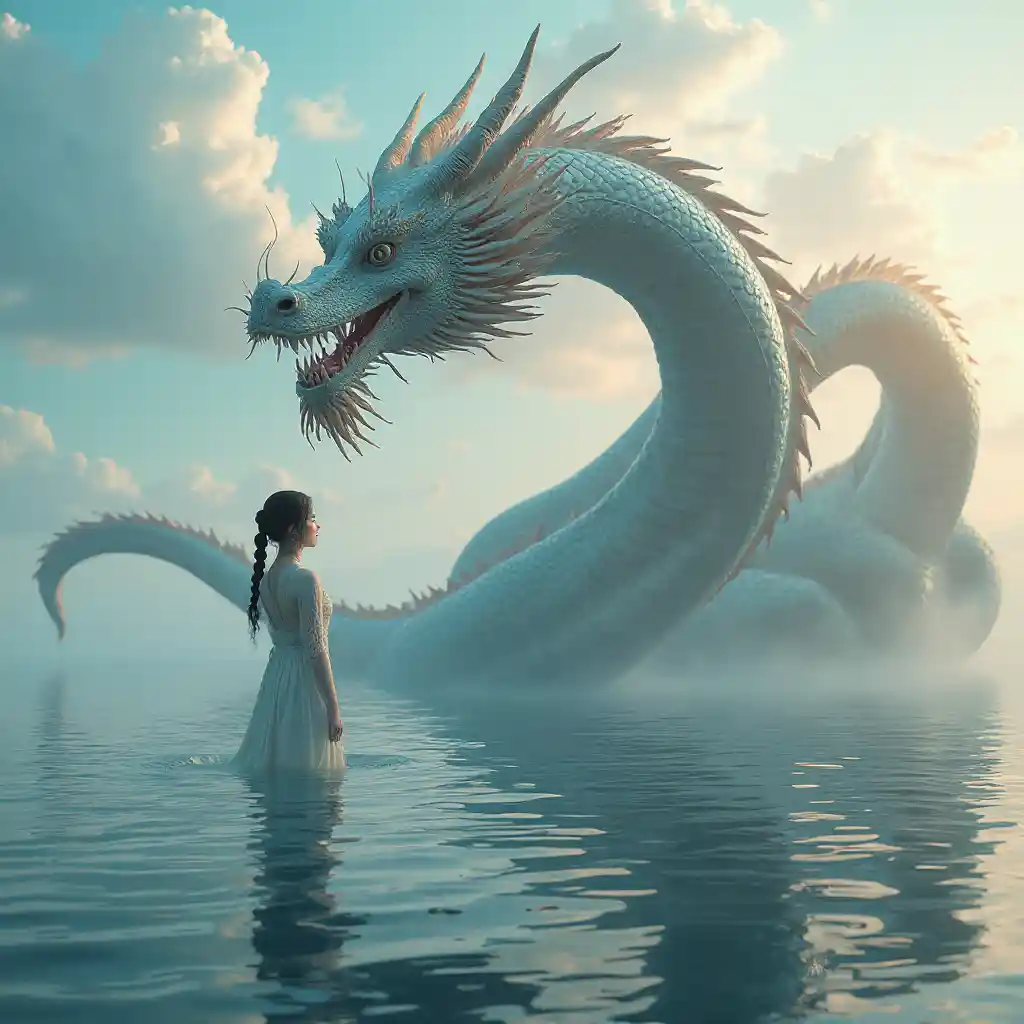 Escena de agua de fantasía