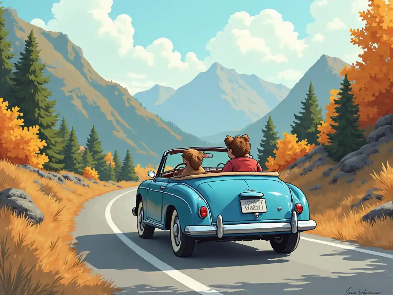 Mavi Araç Macerası