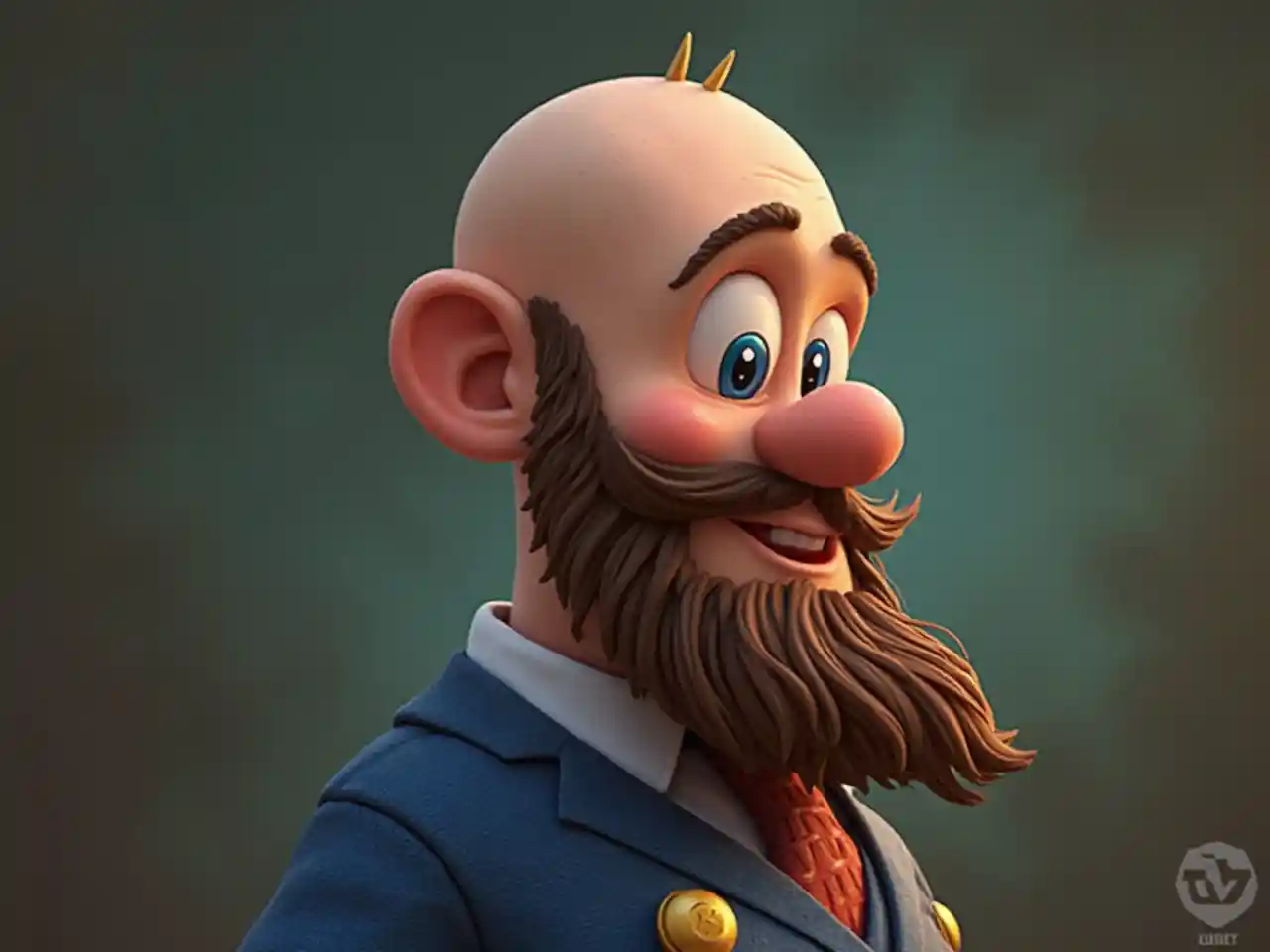 Bald Mario Groom