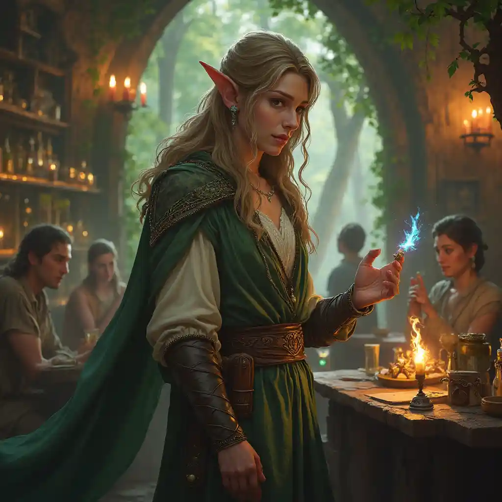 Elf Druide Art