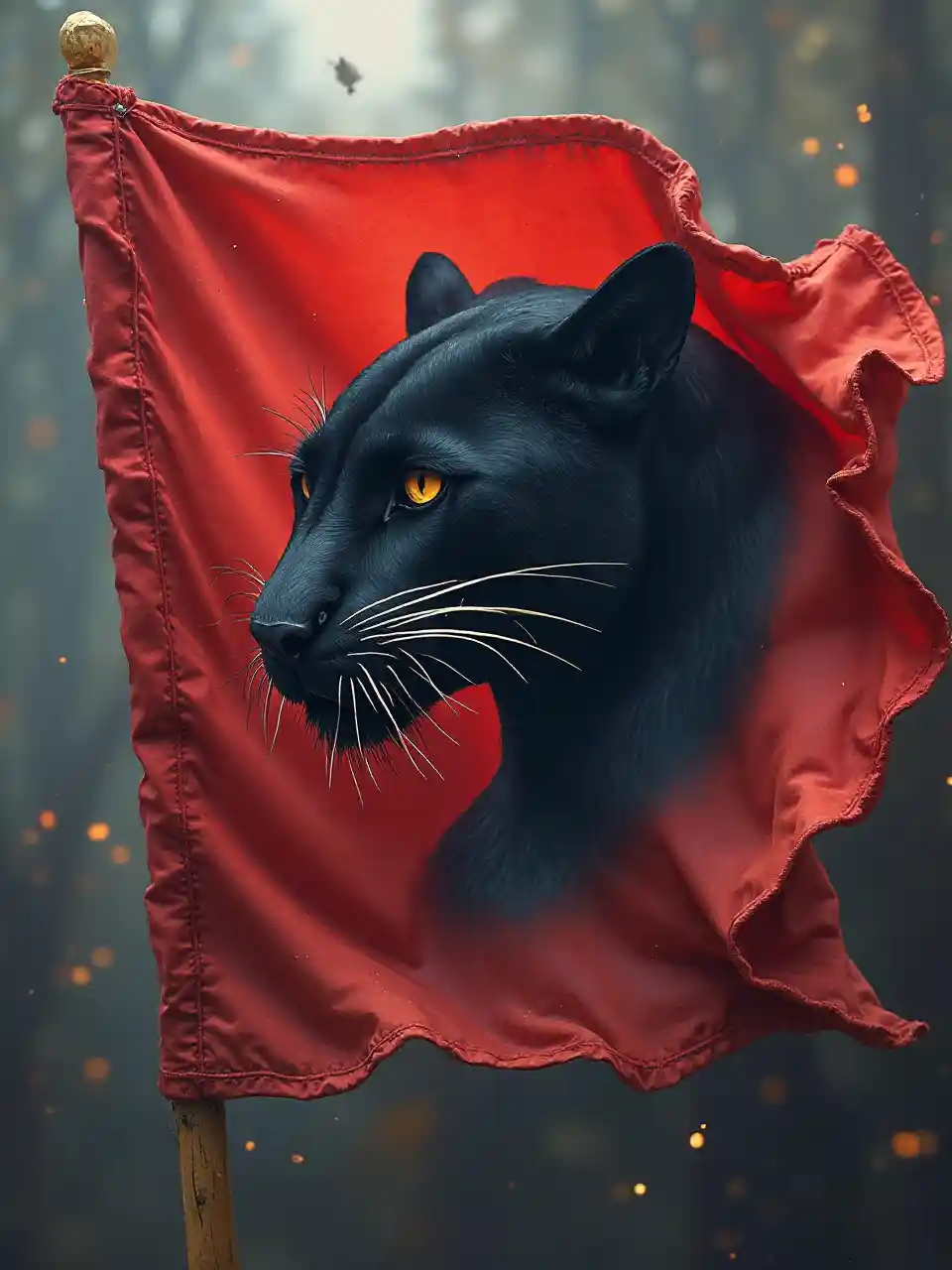 Black Panther Drapeau