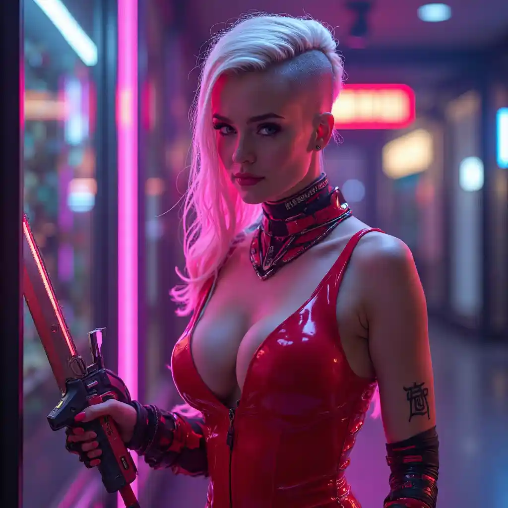 네온 현상금 사냥꾼