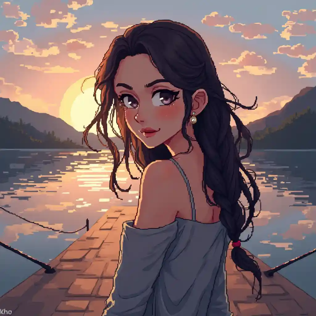 Chef-d'œuvre d'art pixel