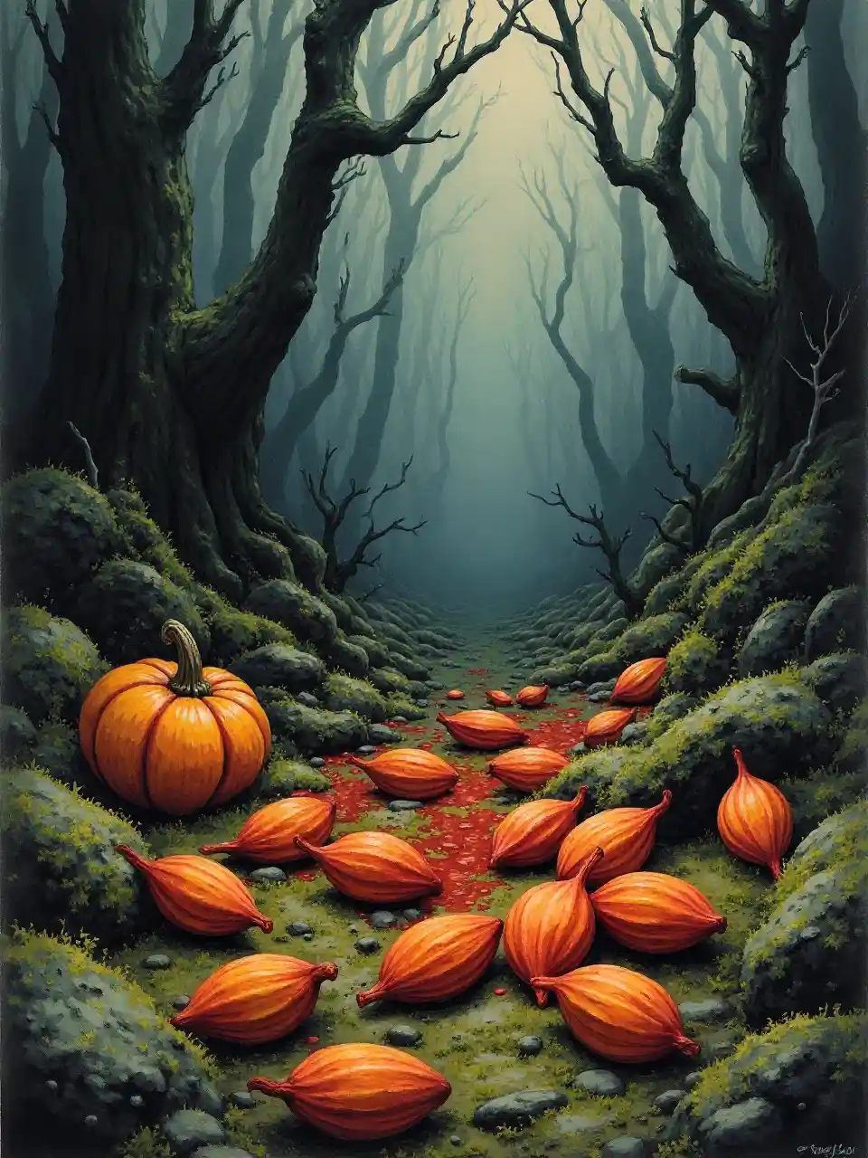 Dark Fantasy Illustrationen