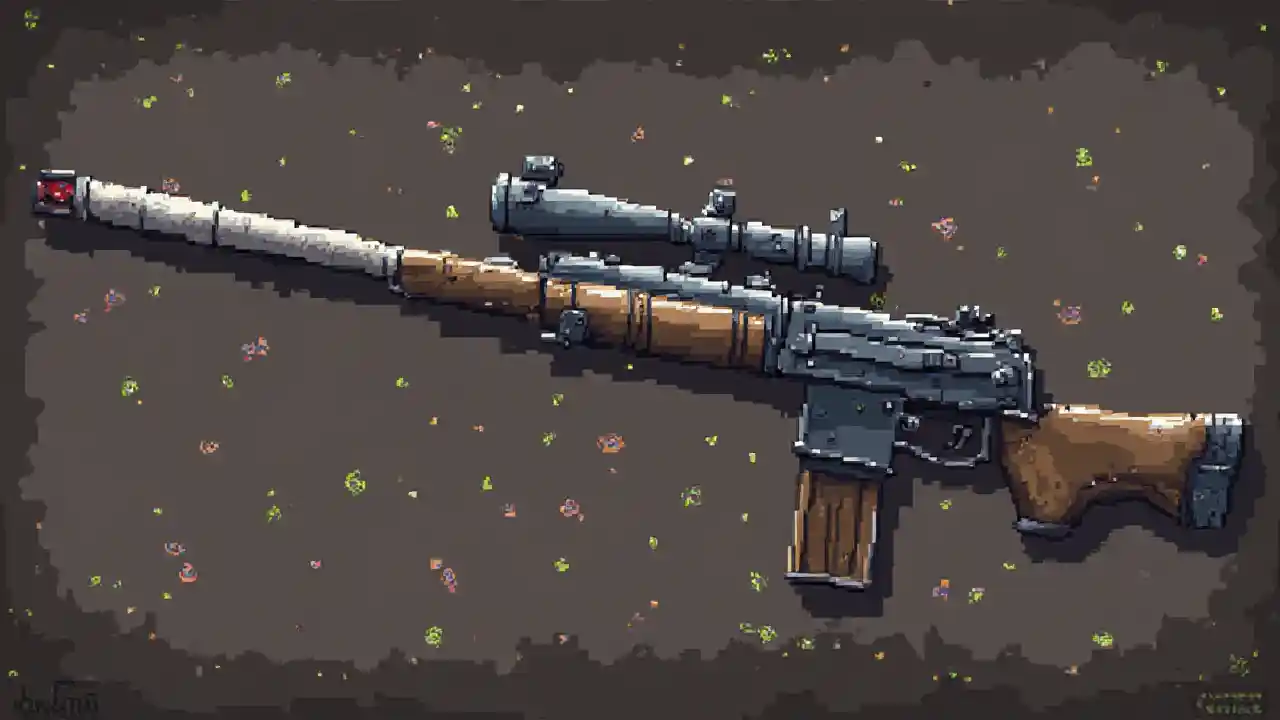 Gun Magazine Pixel Art