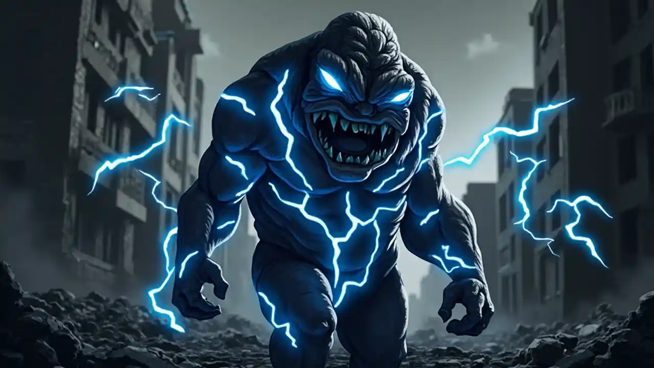 ライトニングクリーチャーの様式化