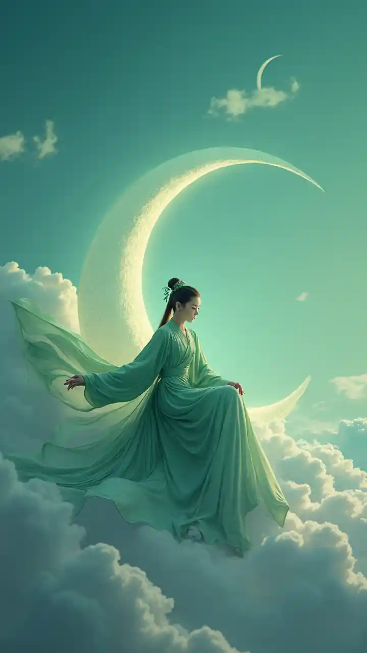 Chang'e Moon Art