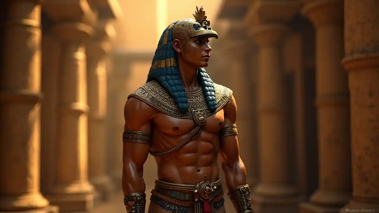 Modèle transgenre élégant