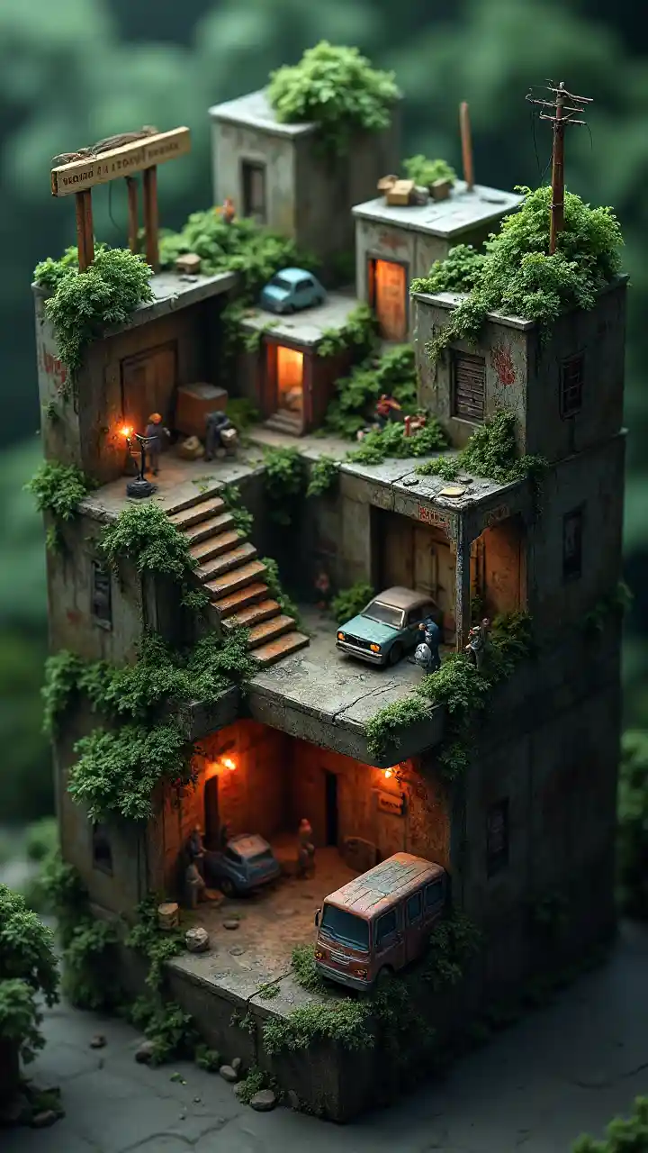 Post-Apocalyptic Diorama