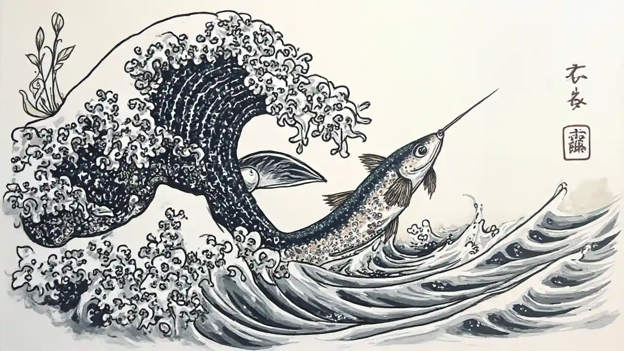 Mawimbi ya Kijapani ya Kamon