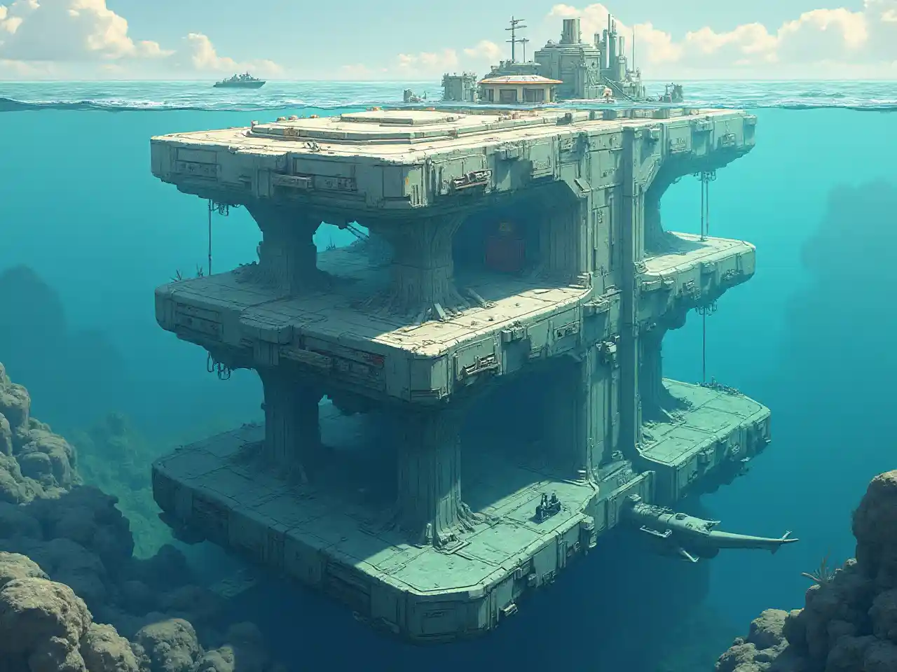 Desain dasar bawah air