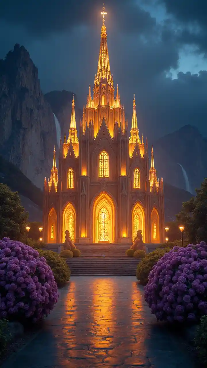 Golden Cathedral View