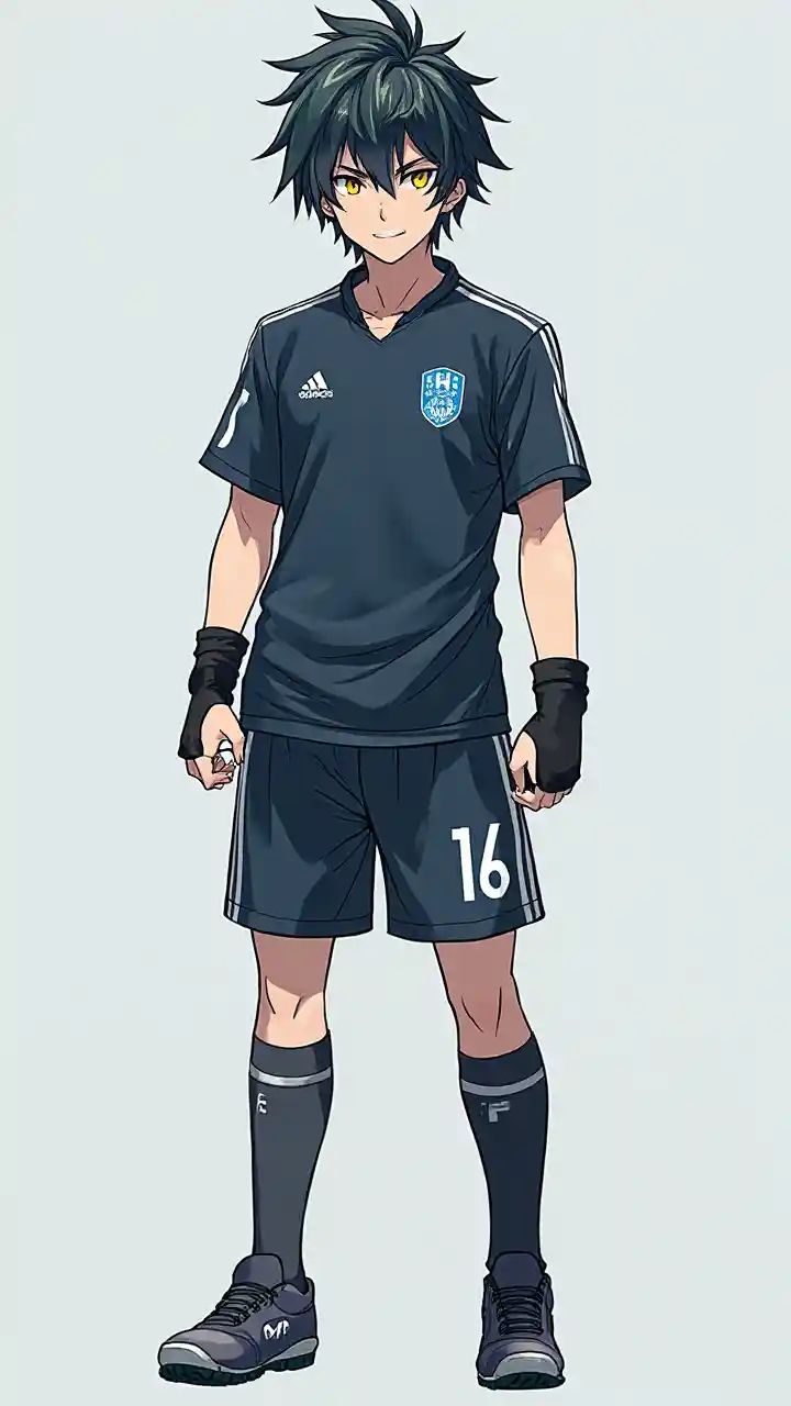 機敏なサッカー選手