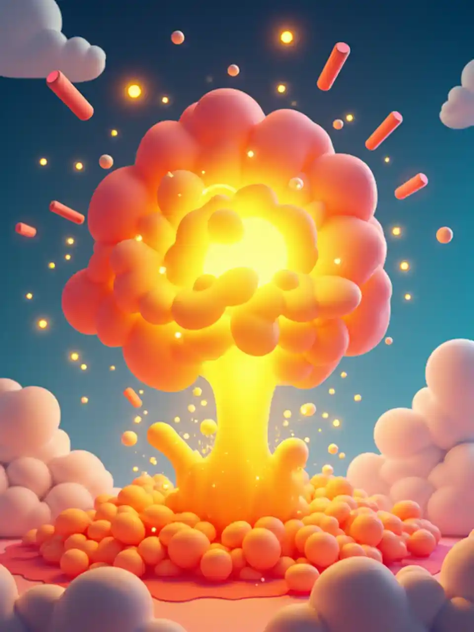Cartoon-Explosion VFX