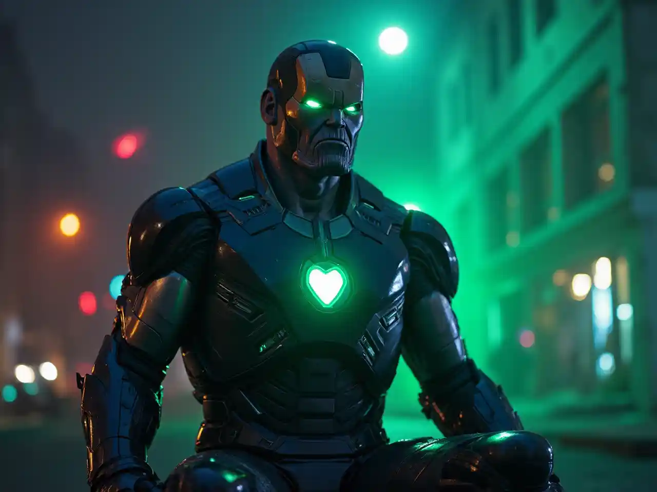 Demir Adam ve Thanos