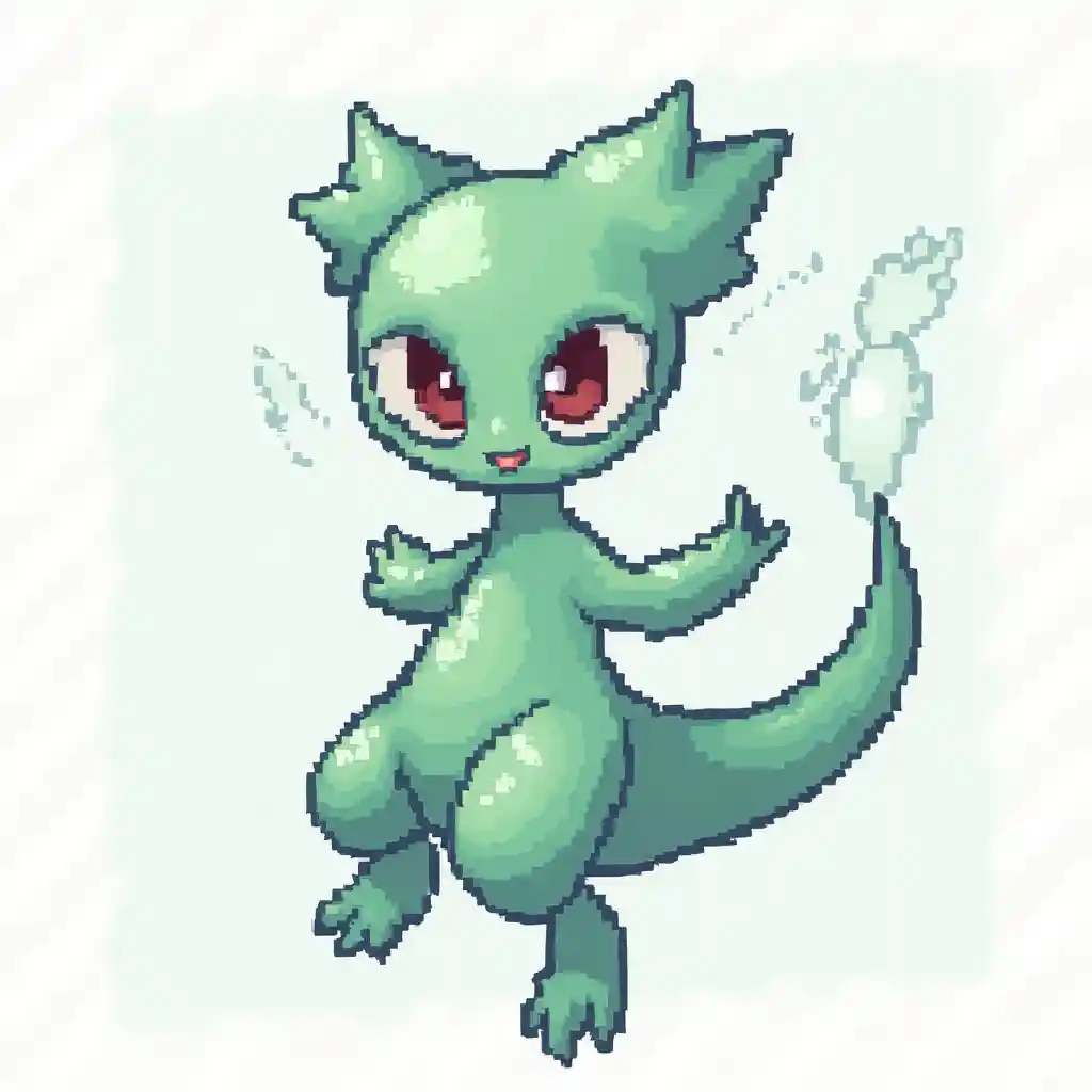 Gardevoir Pixel Art