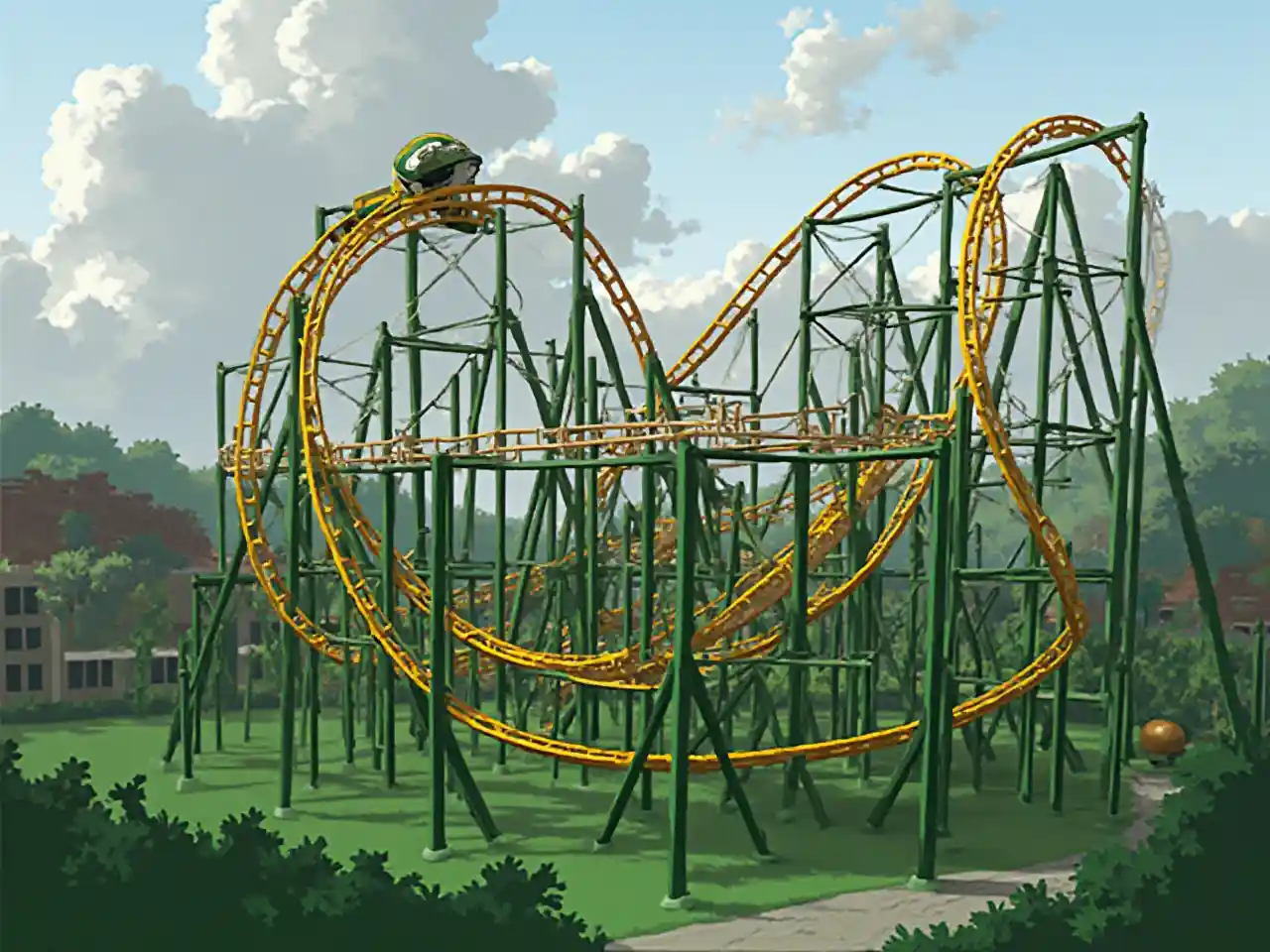 Desain Roller Coaster
