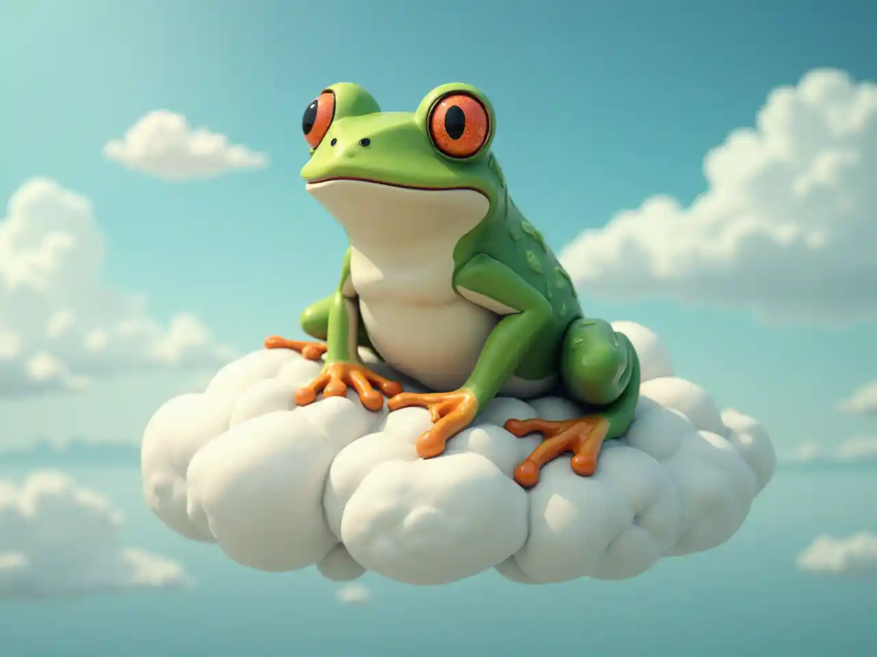 La rana sorridente