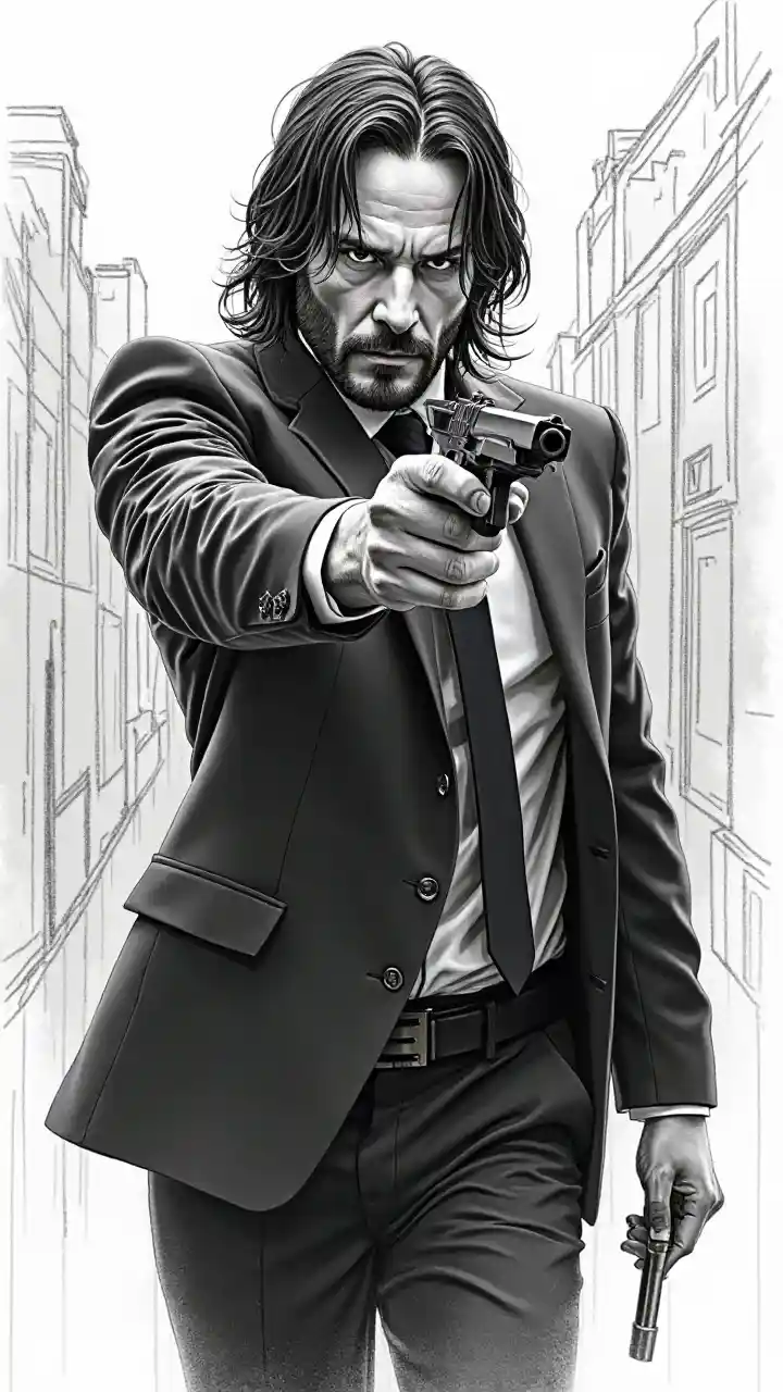 John Wick Art