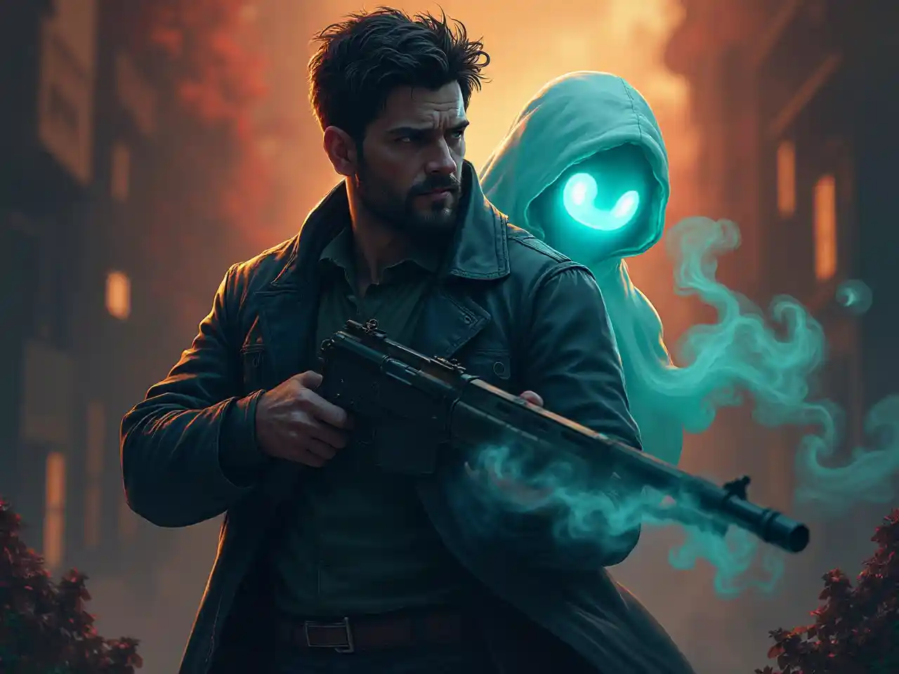 ปืนและผี