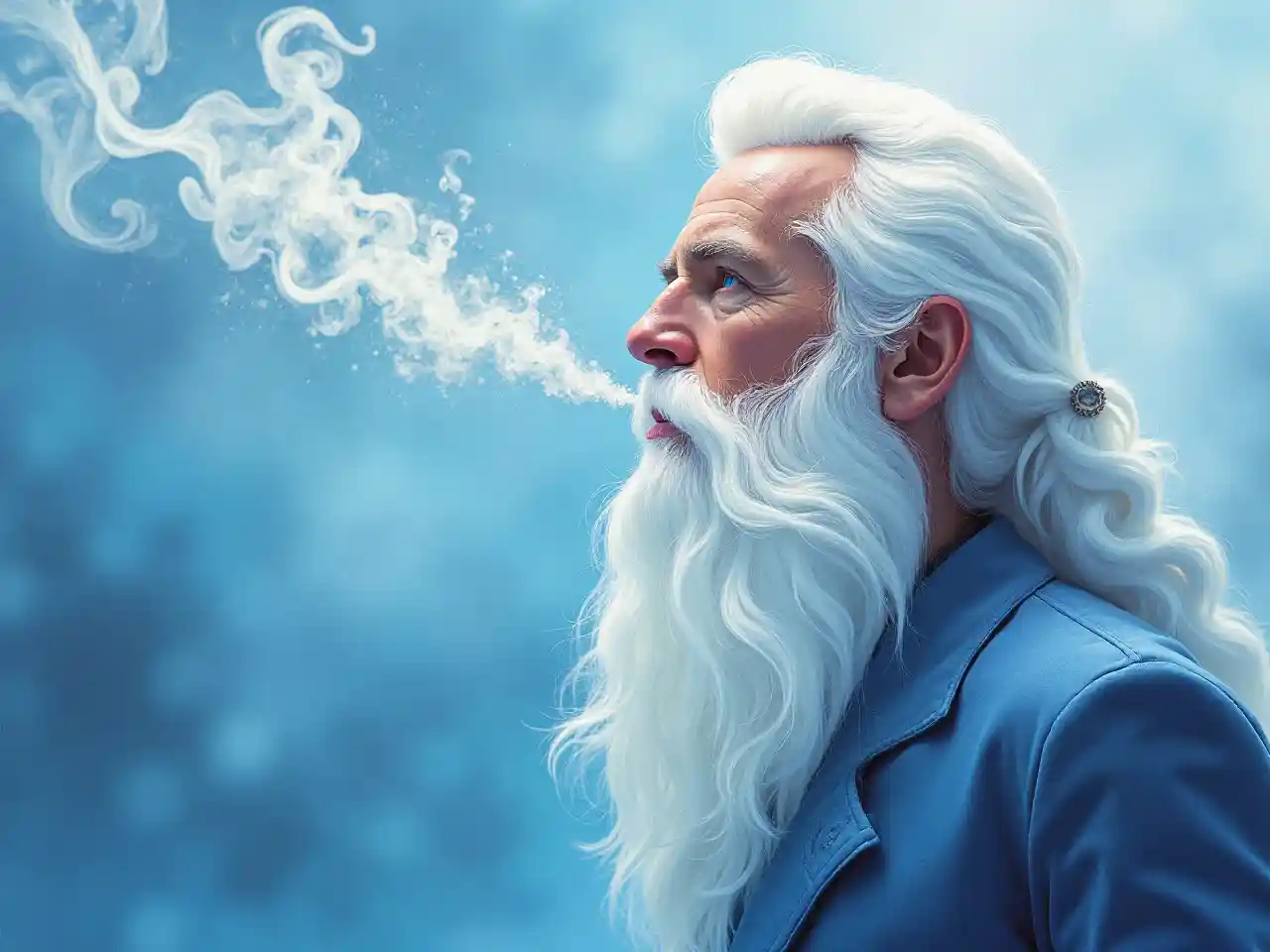 Τέχνη με παγωμένο αεροβουρδιστή