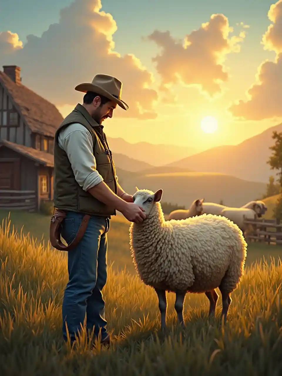 Mandhari ya Kukunjwa Kondoo