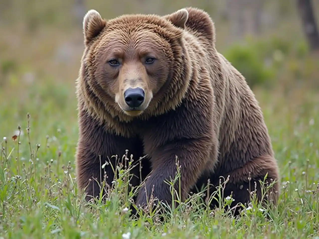 Majestic Brown Bear