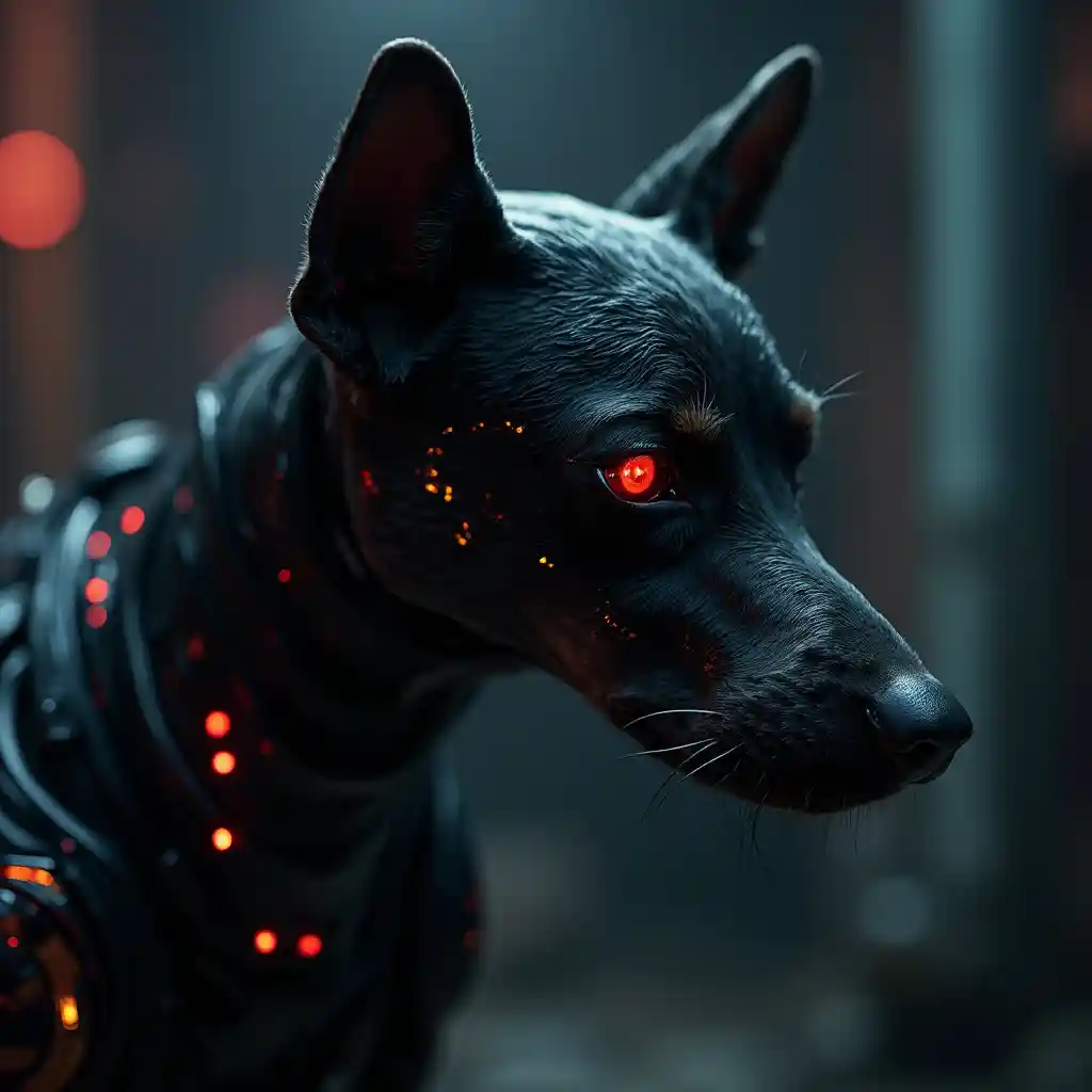 Perro cyborg