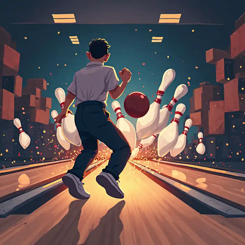 Kegeln gute Bälle Gives