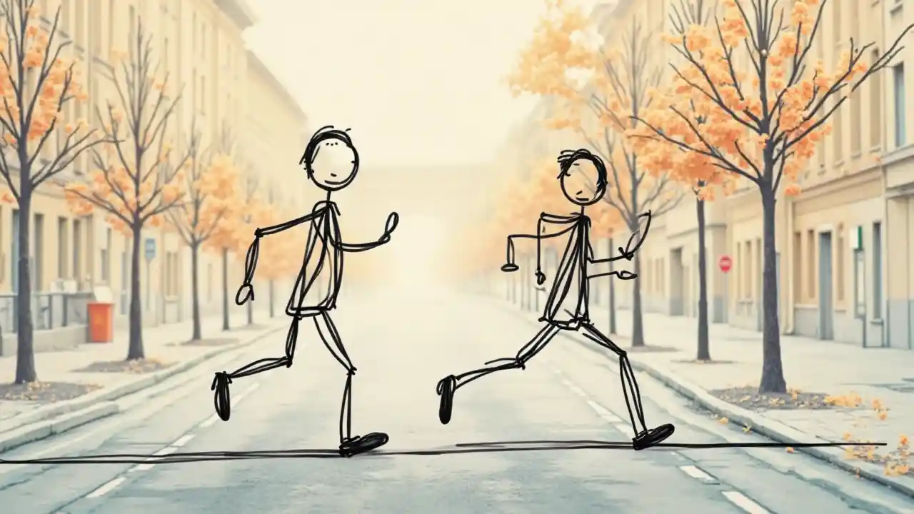 Figure de poteau de course