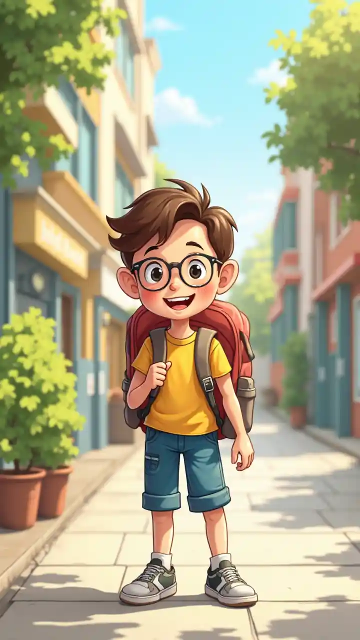 Улыбающийся мальчик