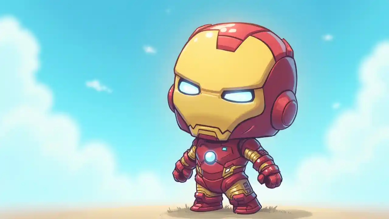 Cute Iron Man