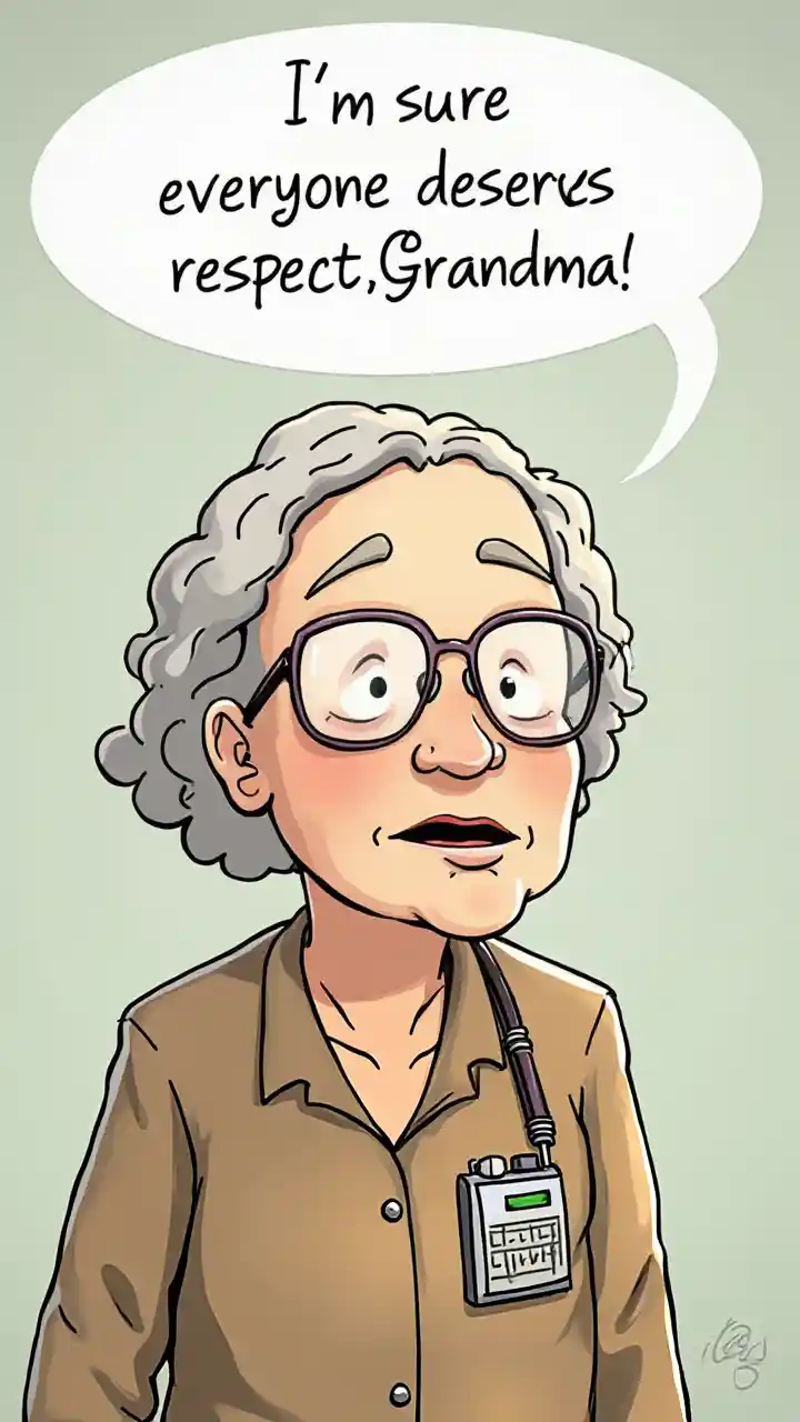 Cartoon Grandma