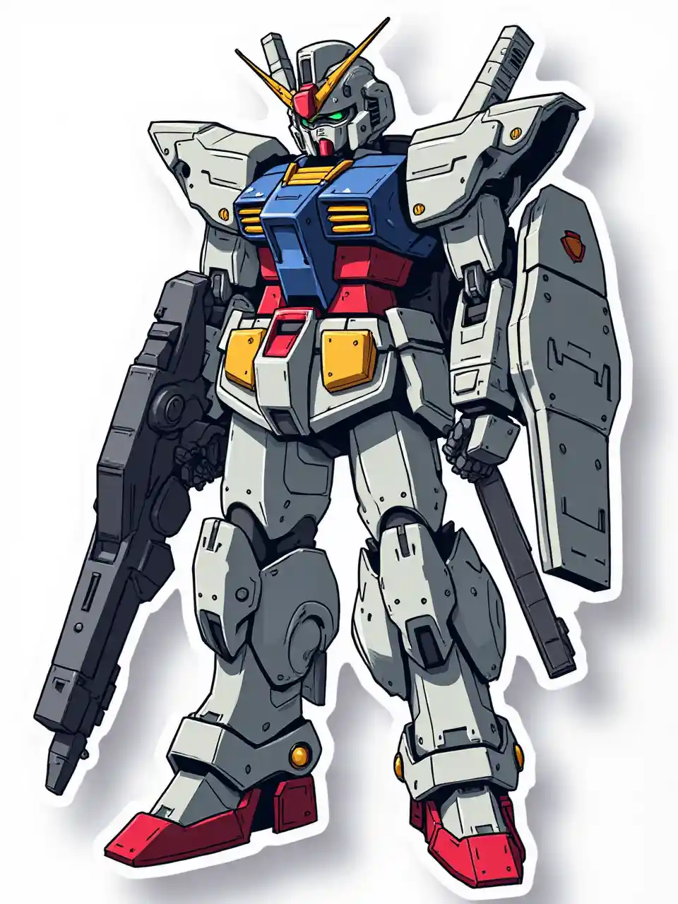 Gundam Vektor Sticker