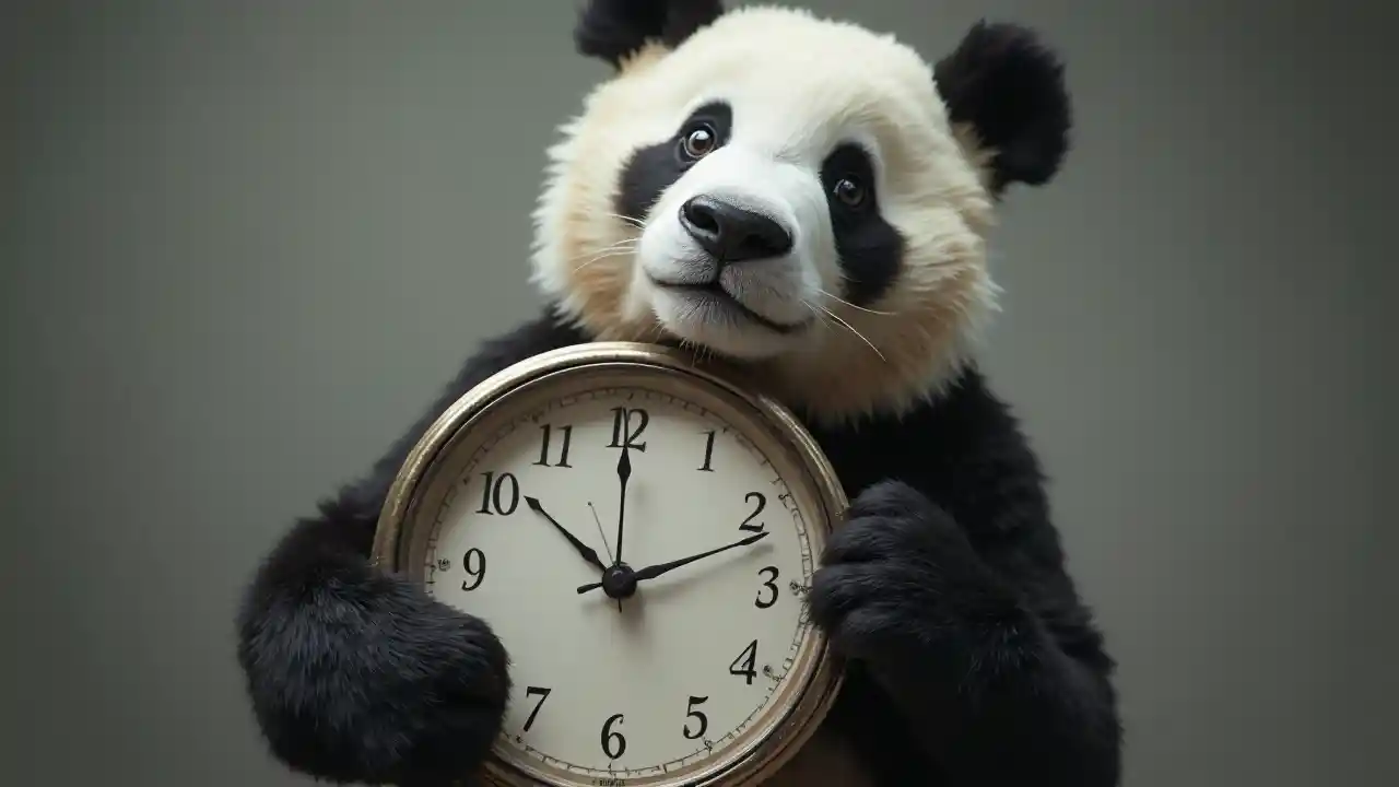 पांडा घड़ी